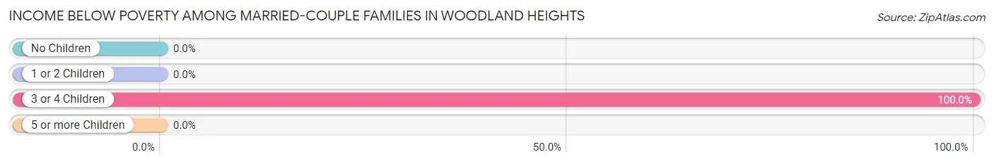 Income Below Poverty Among Married-Couple Families in Woodland Heights