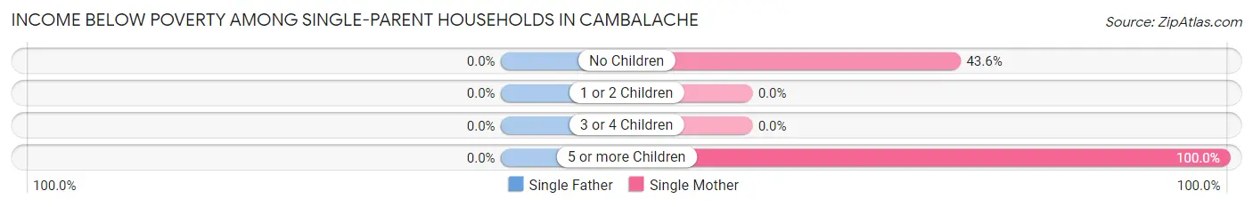 Income Below Poverty Among Single-Parent Households in Cambalache