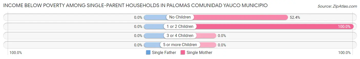 Income Below Poverty Among Single-Parent Households in Palomas comunidad Yauco Municipio