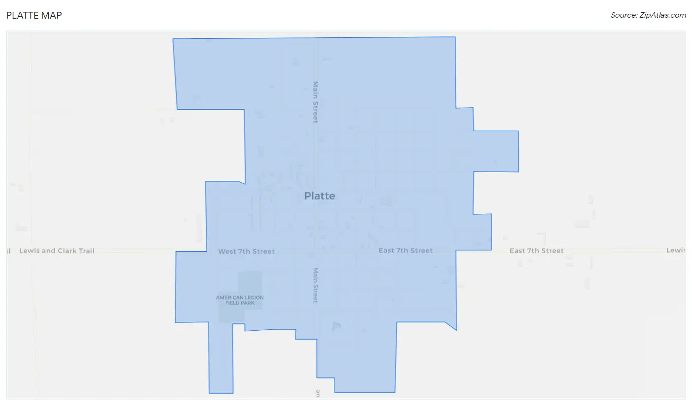 Platte Map