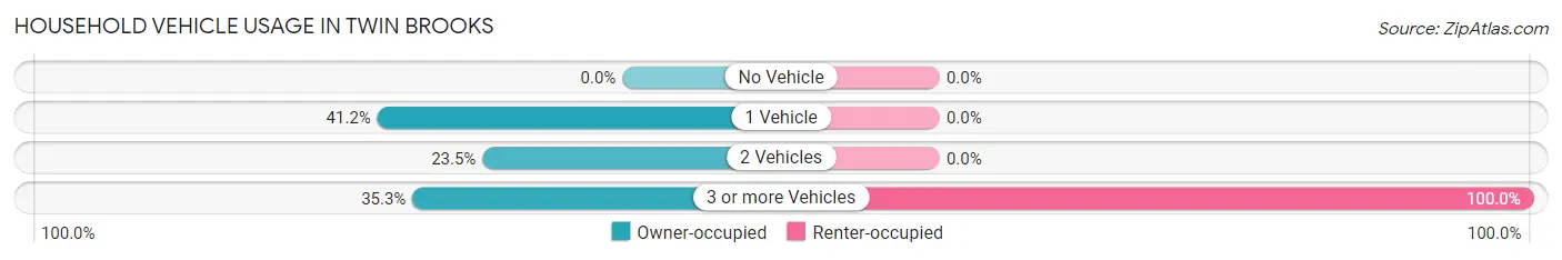 Household Vehicle Usage in Twin Brooks