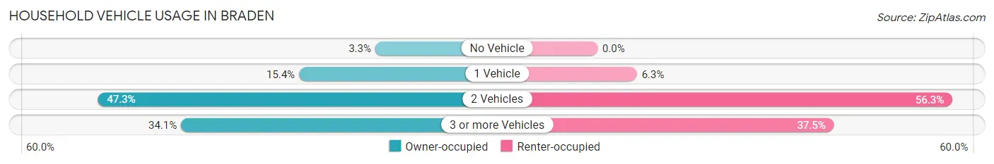 Household Vehicle Usage in Braden