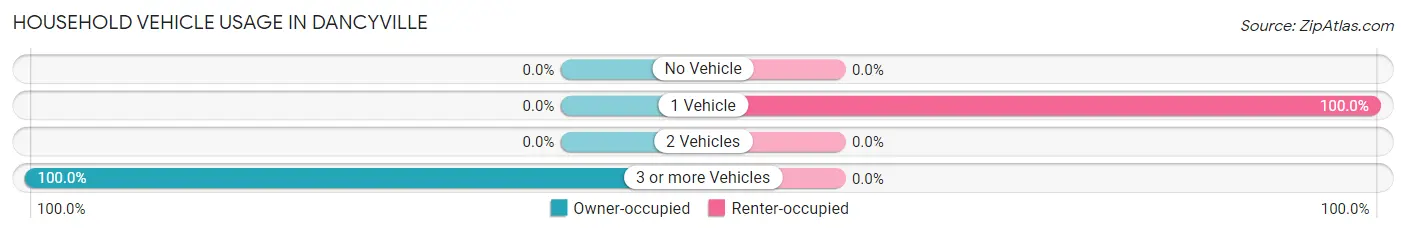 Household Vehicle Usage in Dancyville
