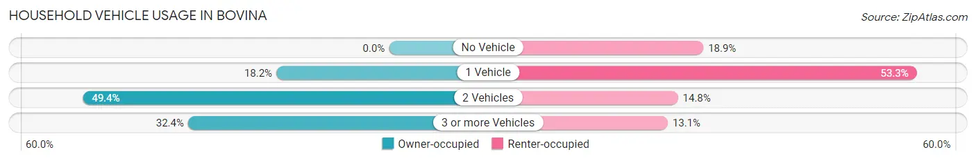 Household Vehicle Usage in Bovina