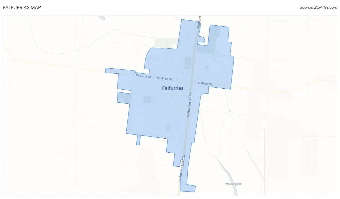 Falfurrias Map