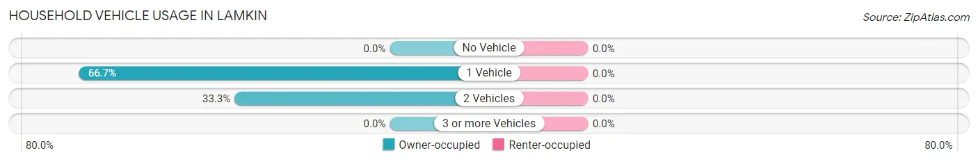 Household Vehicle Usage in Lamkin