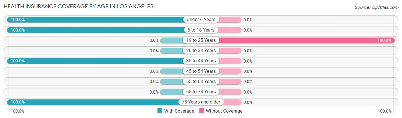 Health Insurance Coverage by Age in Los Angeles