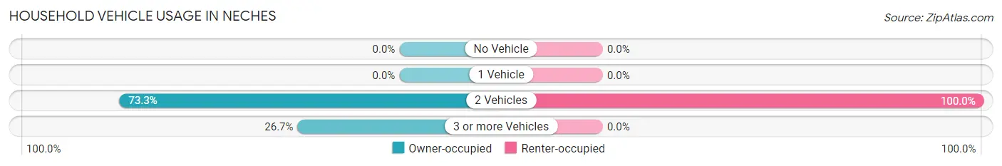 Household Vehicle Usage in Neches