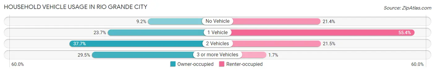 Household Vehicle Usage in Rio Grande City