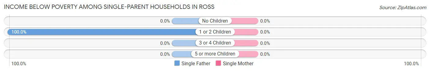 Income Below Poverty Among Single-Parent Households in Ross
