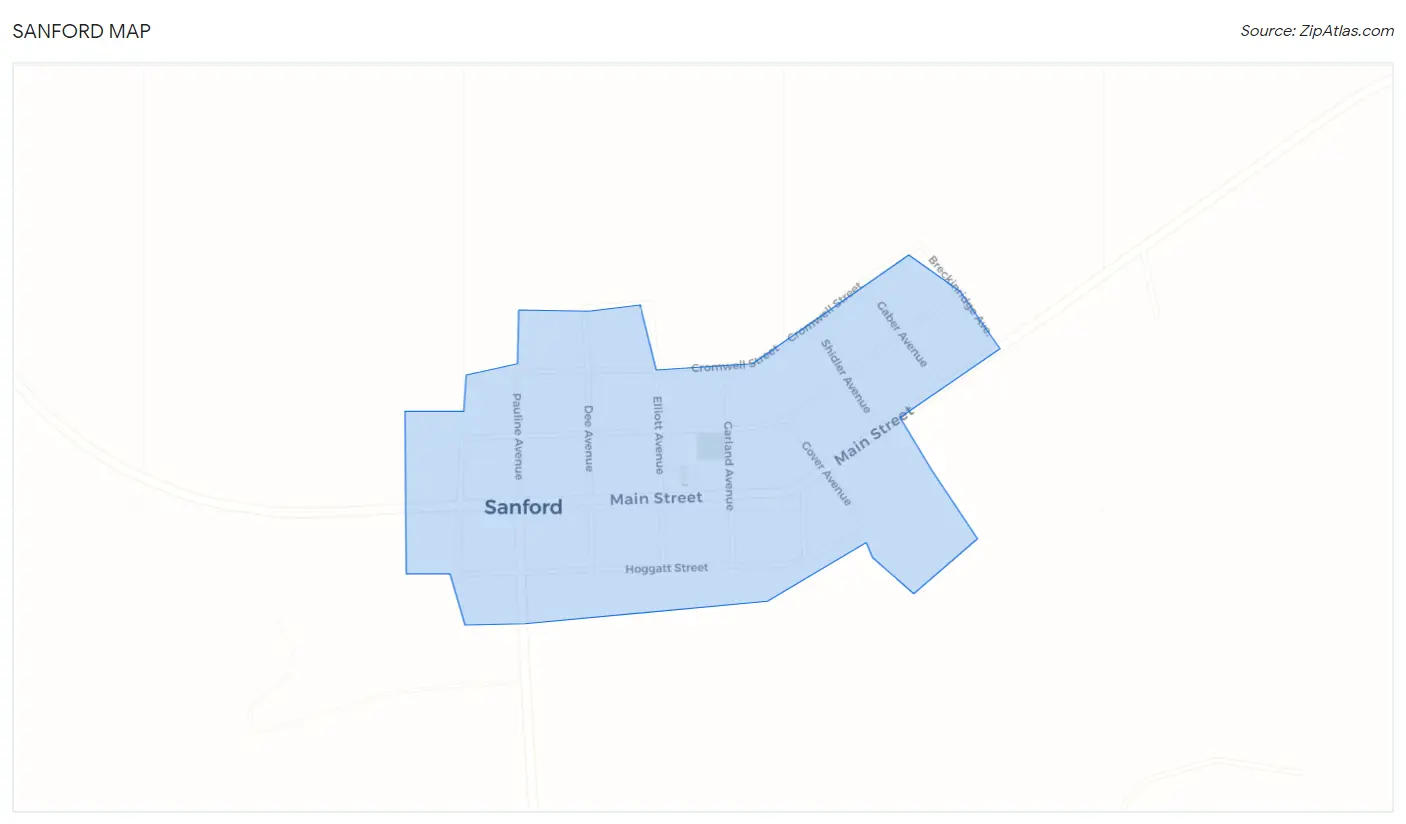 Sanford Map