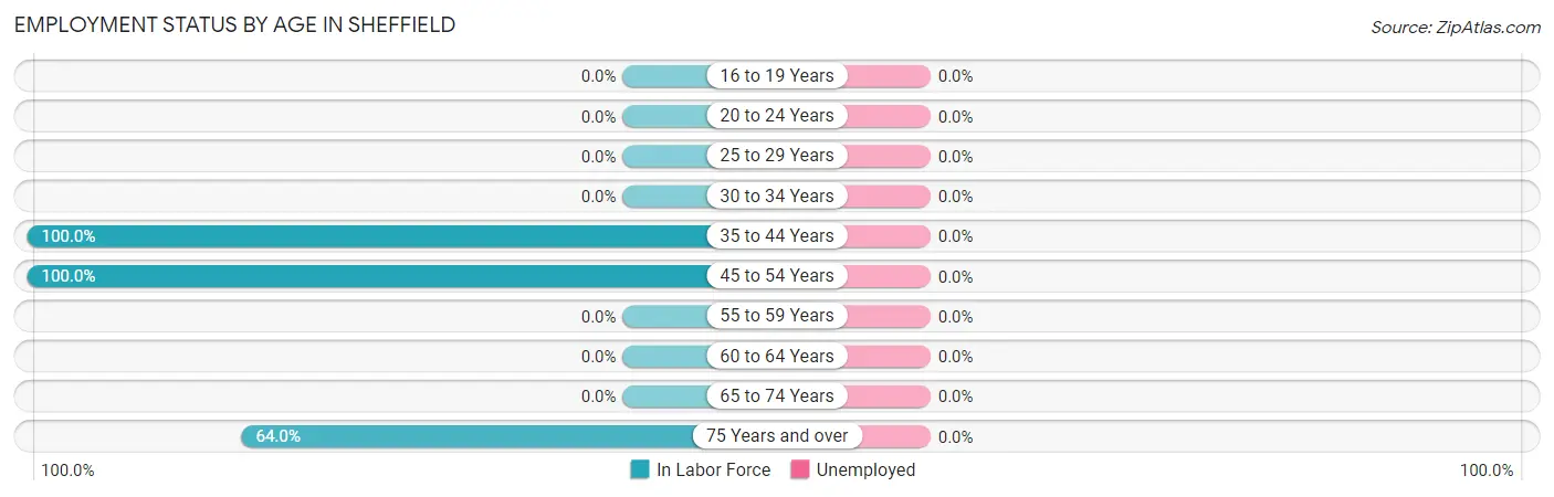 Employment Status by Age in Sheffield