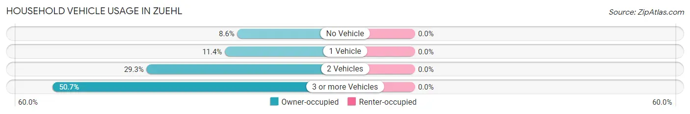Household Vehicle Usage in Zuehl
