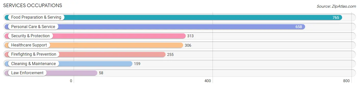 Services Occupations in Ashburn