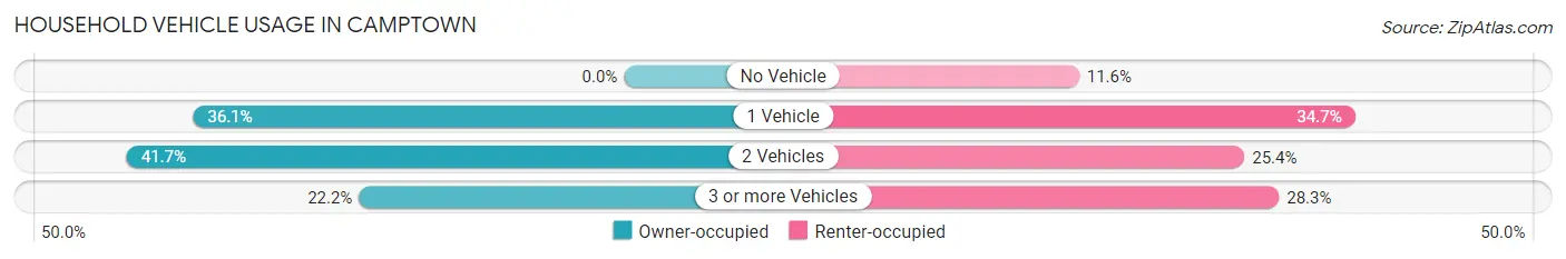 Household Vehicle Usage in Camptown