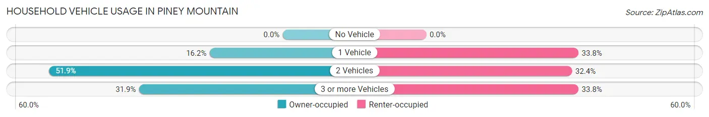 Household Vehicle Usage in Piney Mountain