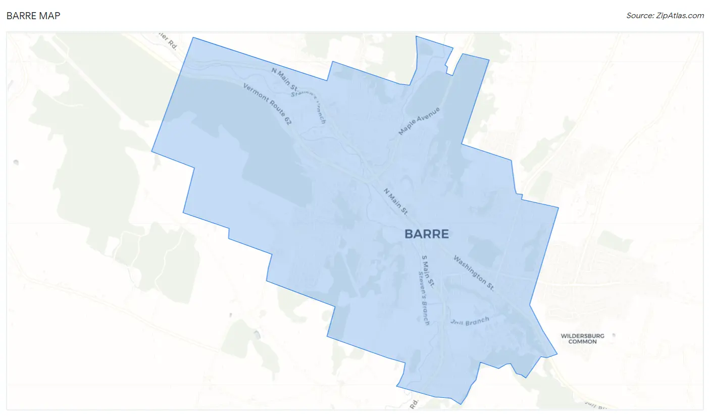 Barre Map