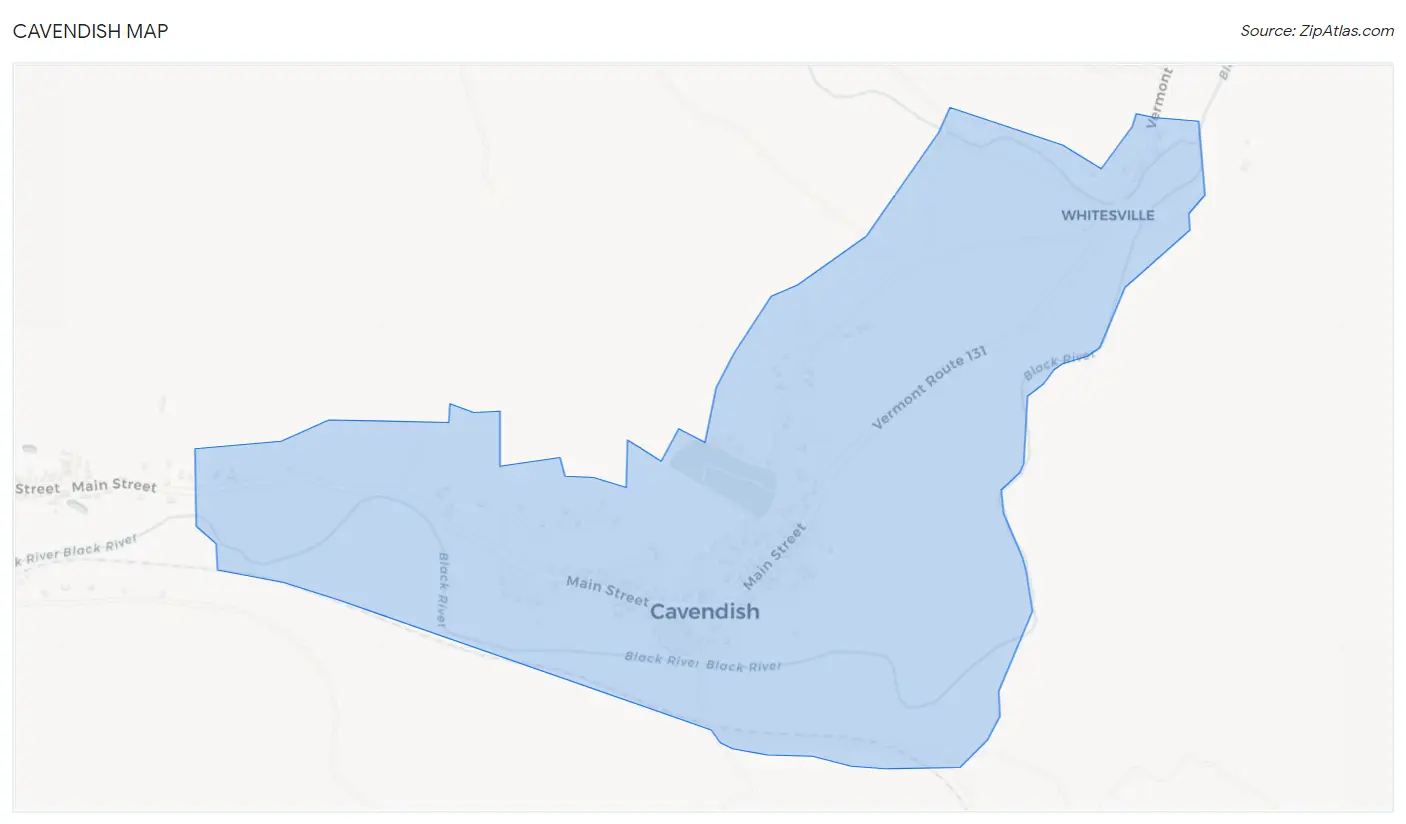 Cavendish Map