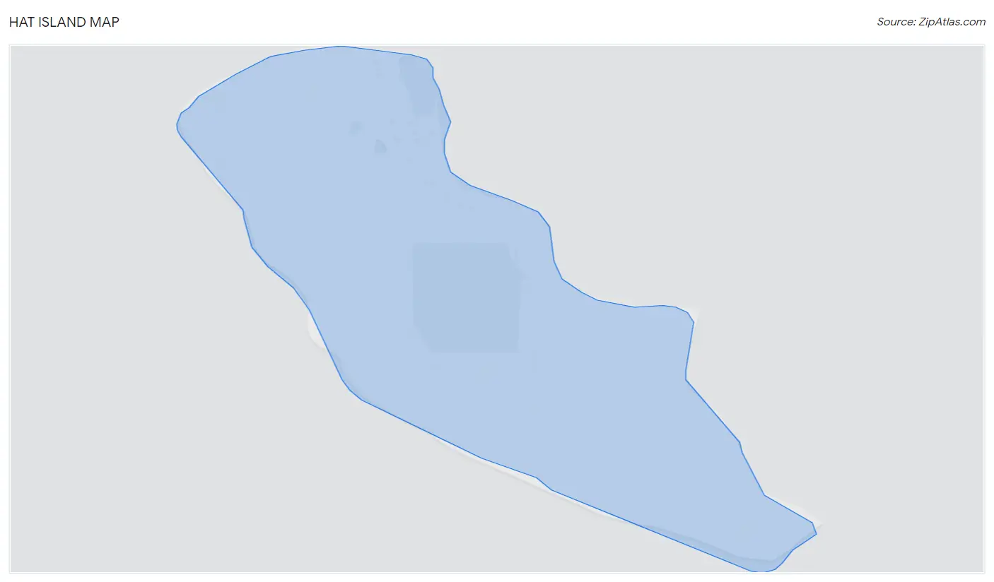 Hat Island Map