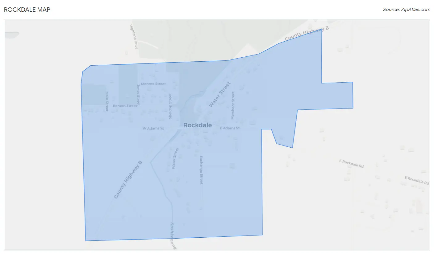 Rockdale Map
