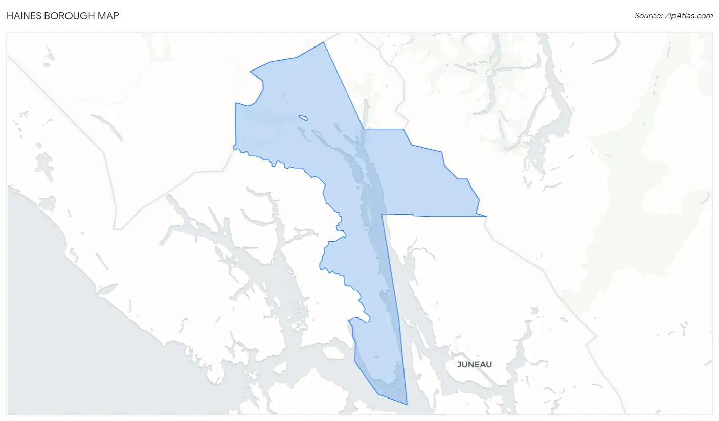 Haines Borough Map