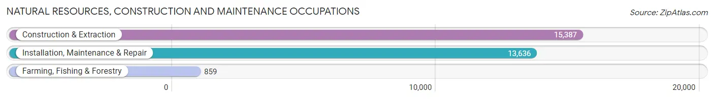 Natural Resources, Construction and Maintenance Occupations in Pinellas County