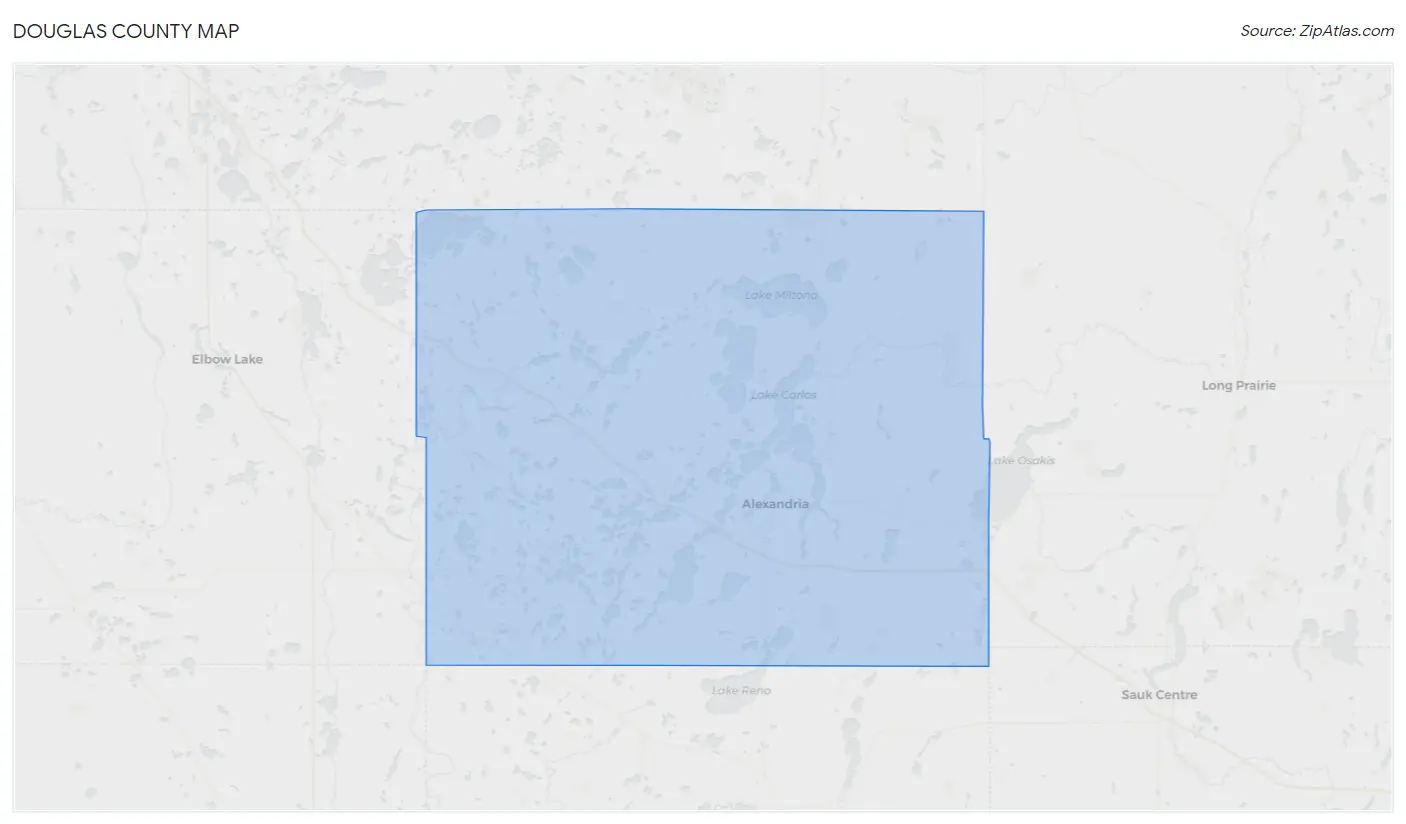 Douglas County Map