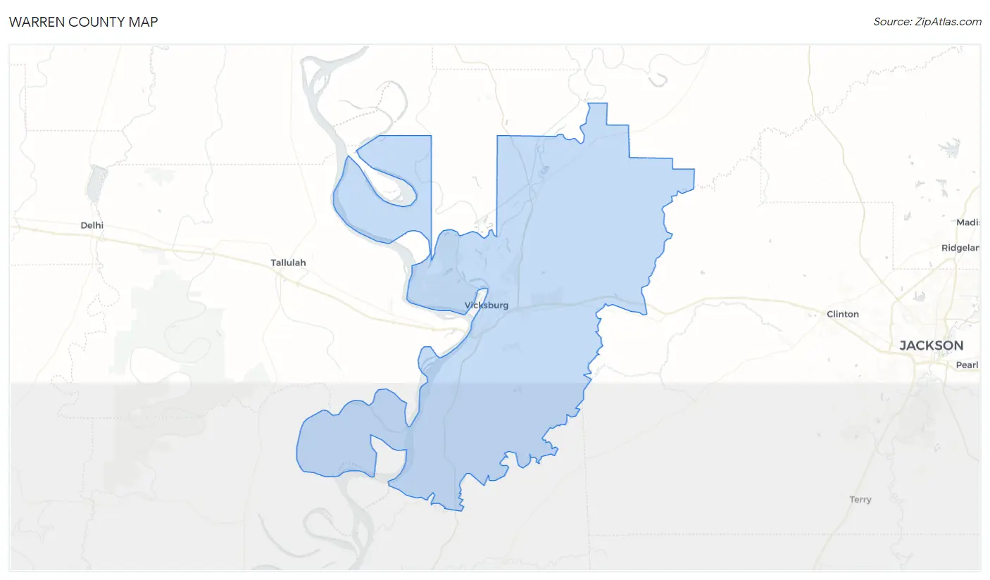 Warren County Map