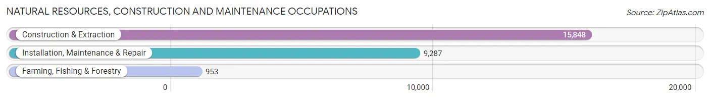 Natural Resources, Construction and Maintenance Occupations in Bernalillo County