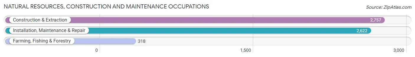Natural Resources, Construction and Maintenance Occupations in Clark County