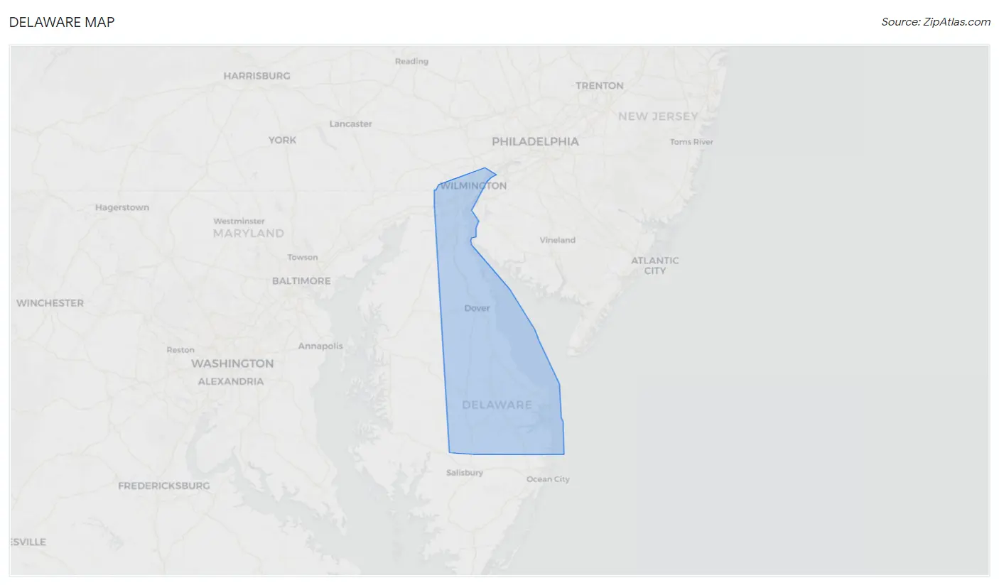 Delaware Map
