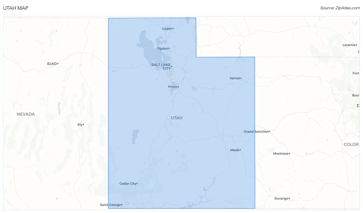 Utah Map