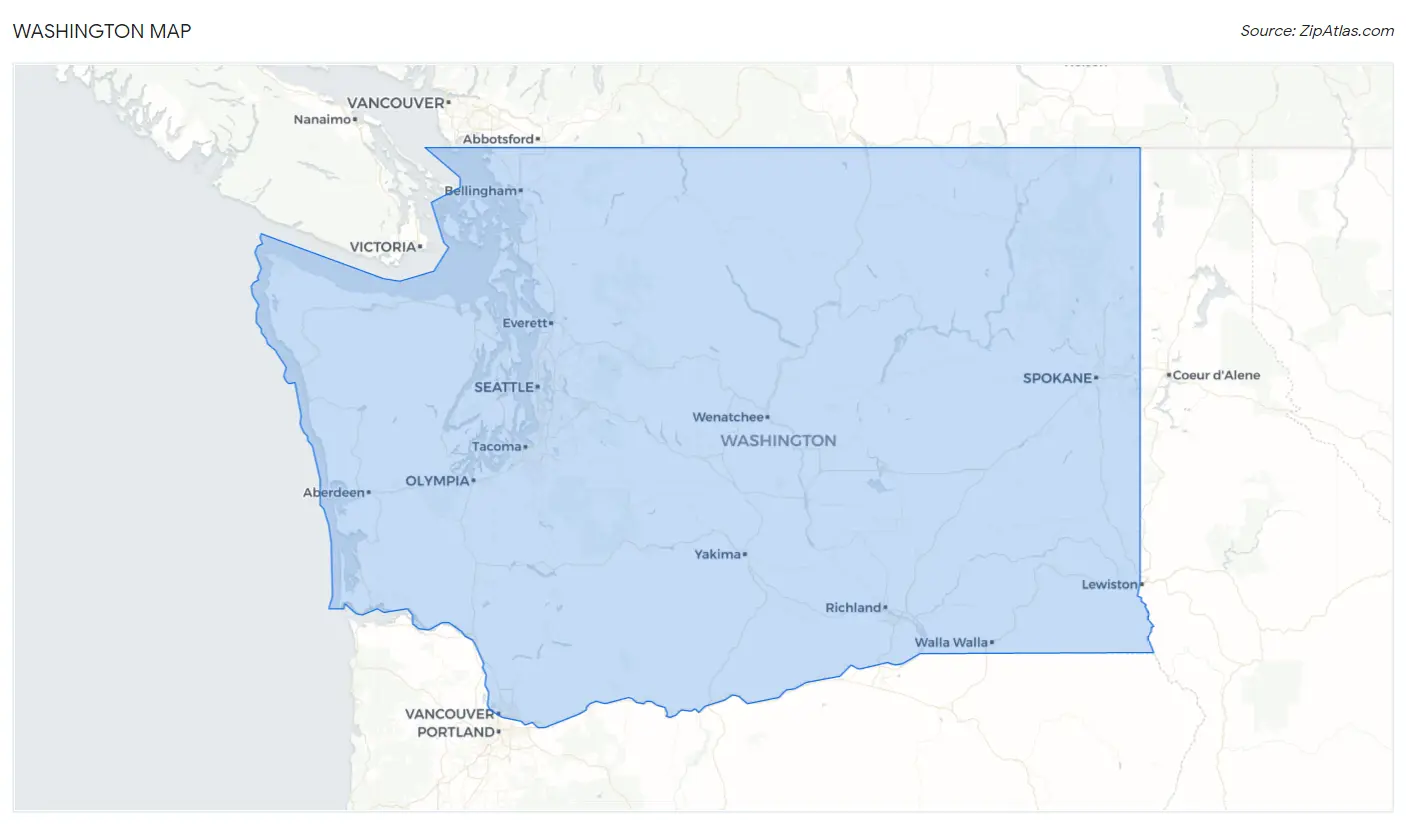 Washington Map