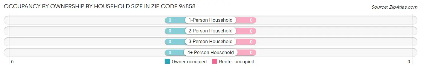 Occupancy by Ownership by Household Size in Zip Code 96858