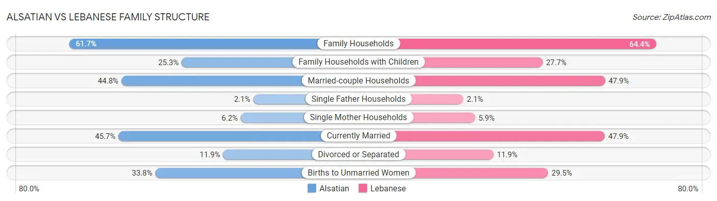 Alsatian vs Lebanese Family Structure