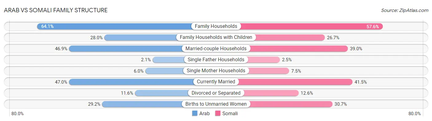 Arab vs Somali Family Structure