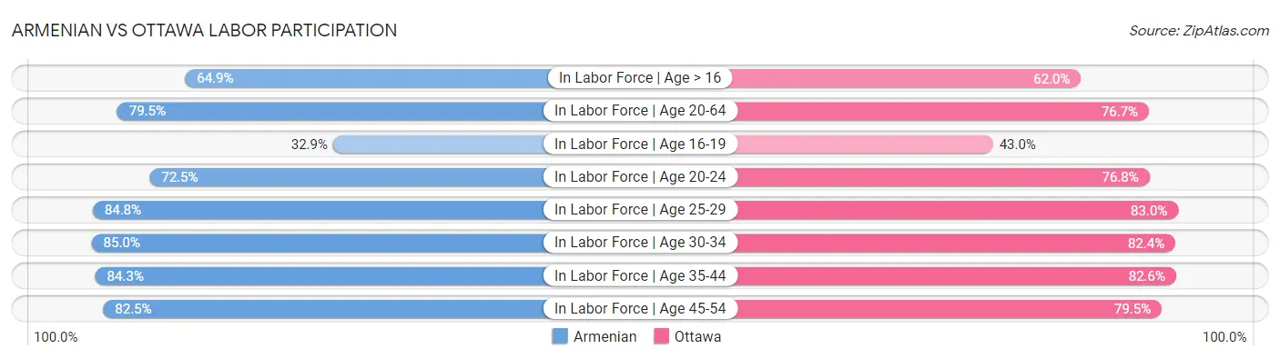 Armenian vs Ottawa Labor Participation