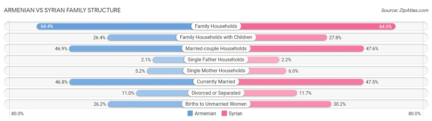 Armenian vs Syrian Family Structure