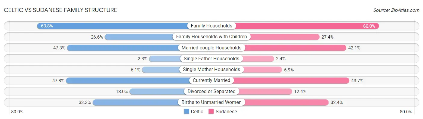 Celtic vs Sudanese Family Structure