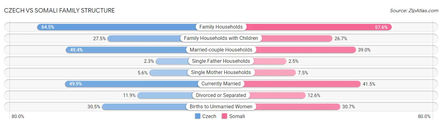Czech vs Somali Family Structure