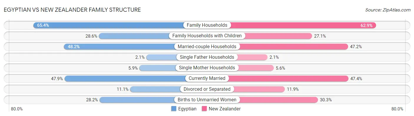 Egyptian vs New Zealander Family Structure