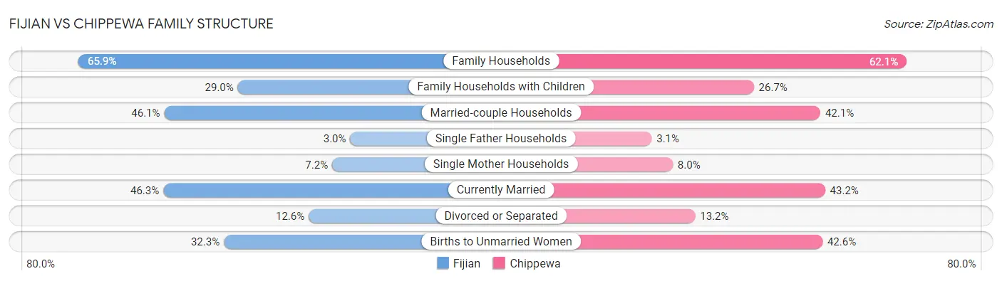 Fijian vs Chippewa Family Structure