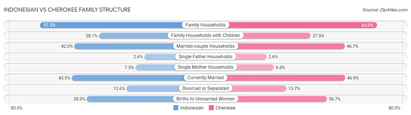 Indonesian vs Cherokee Family Structure