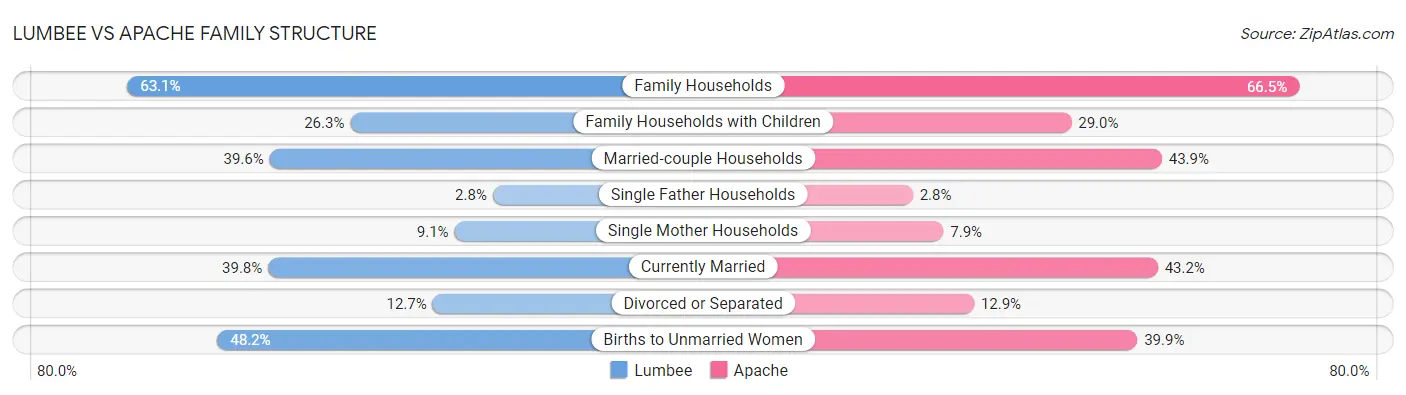 Lumbee vs Apache Family Structure