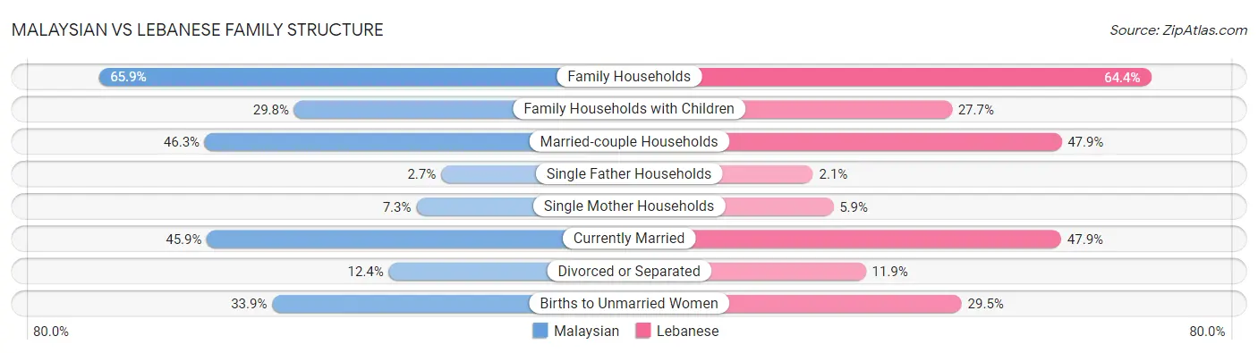 Malaysian vs Lebanese Family Structure