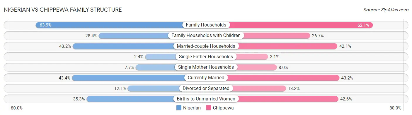 Nigerian vs Chippewa Family Structure