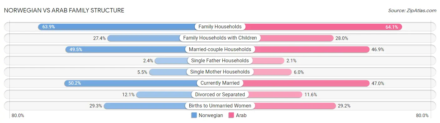 Norwegian vs Arab Family Structure