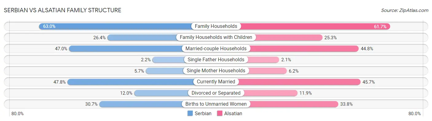 Serbian vs Alsatian Family Structure