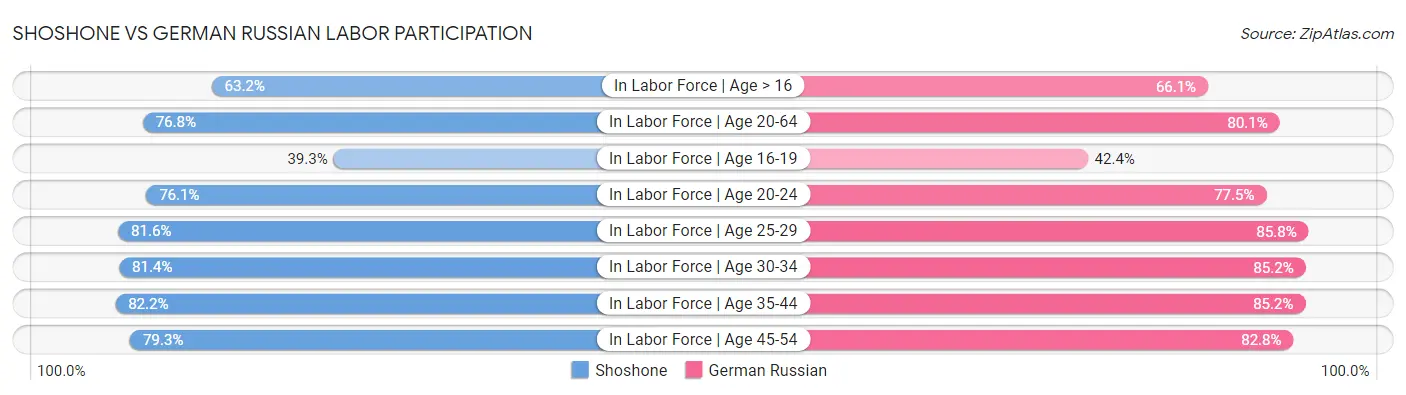 Shoshone vs German Russian Labor Participation