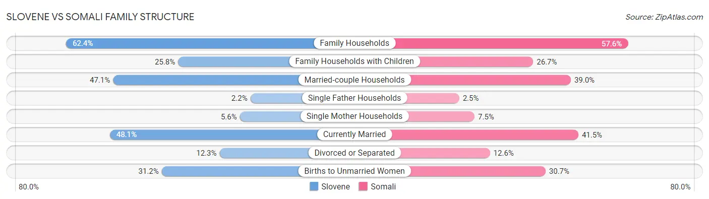 Slovene vs Somali Family Structure